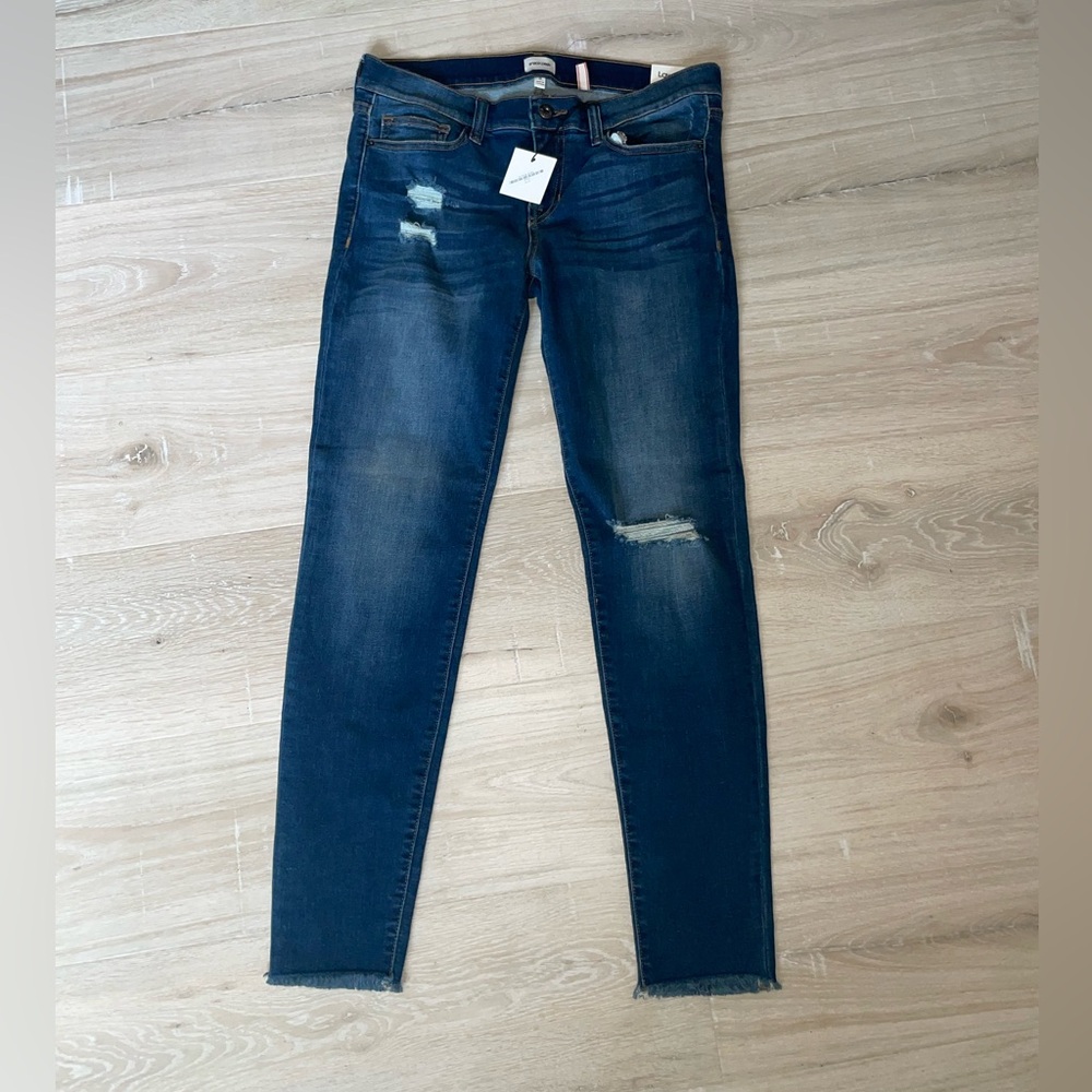 NWT Sneak Peek Raw Hem Skinny Jean 11 Juniors W30